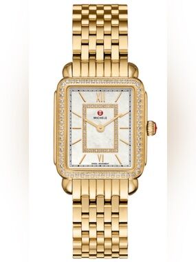 Michele Bracelet Watch Deco II Diamond